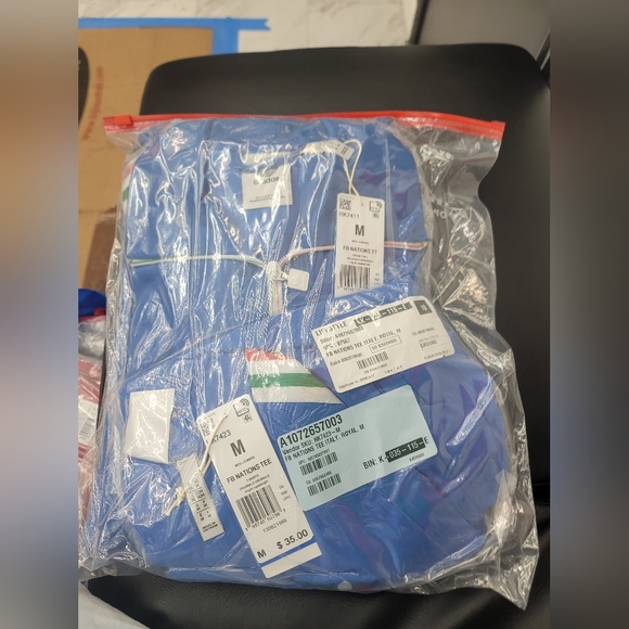 Adidas Originals Beckenbauer FB Nations 3pc Tracksuit (Jacket Pants Tee) Men's - Picture 14 of 15